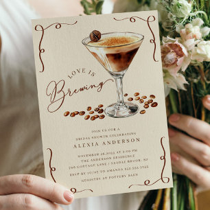 Liefde is het brouwen van Martini Vrijgezellenfees Kaart
