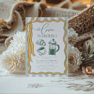 Liefde is het brouwen van Scribble Coffee Vrijgeze Kaart
