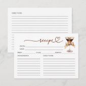 Liefde is het brouwen van Vrijgezellenfeest Recept (Voorkant / Achterkant)