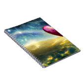 Liefde is het centrum van het scheppingsjournaal notitieboek (Rechterzijde)