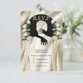 Liefde is het enige dat er een RSVP-kaart is RSVP Kaartje (Staand voorkant)