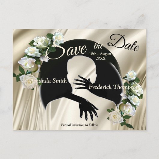 Liefde is het enige dat er is Save the Dates Aankondigingskaart (Voorkant)