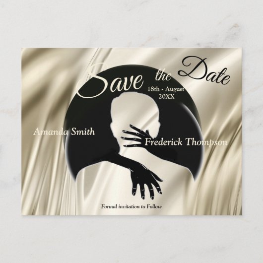 Liefde is het enige dat er is Save the Dates Aankondigingskaart (Voorkant)
