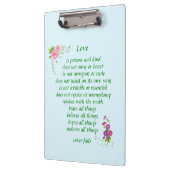 Liefde is het grootst - Klembord (Links)