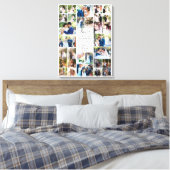 Liefde is het grootste avontuur bruiloft foto disp canvas afdruk (Insitu (Slaapkamer))