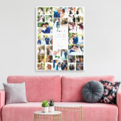 Liefde is het grootste avontuur bruiloft foto disp canvas afdruk (Insitu (Woonkamer))