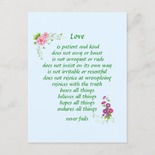 Liefde is het grootste Briefkaart