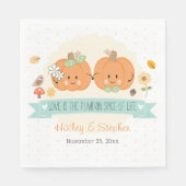 Liefde is het pompoengewürce van het leven Bruidsf Servet (Voorkant)