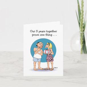 Liefde is het vijfde Jubileum Kaart