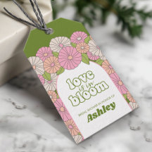 Liefde is in bloei - Boho Bloemen Bruidsuitnodigin