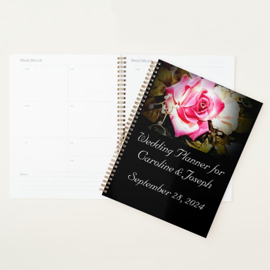 Liefde is in bloei bruiloft planner (Display)