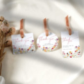 Liefde is in Bloei met Vlinders Bloemen Dank U Cadeaulabel