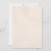 Liefde is in bloei Poinsettia Winter Bruids douche Kaart (Achterkant)