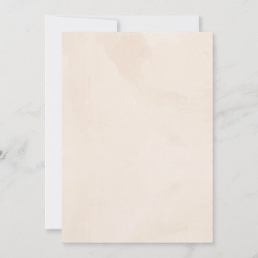 Liefde is in bloei Poinsettia Winter Bruids douche Kaart (Achterkant)