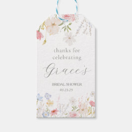 Liefde is in bloei Vrijgezellenfeest gunst tags Cadeaulabel