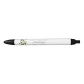 Liefde is in Bloom BoHo Zwarte Inkt Pen (Voorkant)