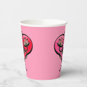 Liefde is in Bloom Papieren Bekers (Links)