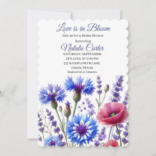 Liefde is in Bloom Spring Floral Vrijgezellenfeest Kaart