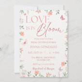 Liefde is in Bloom Wildflower Spring Vrijgezellenf Kaart (Voorkant)