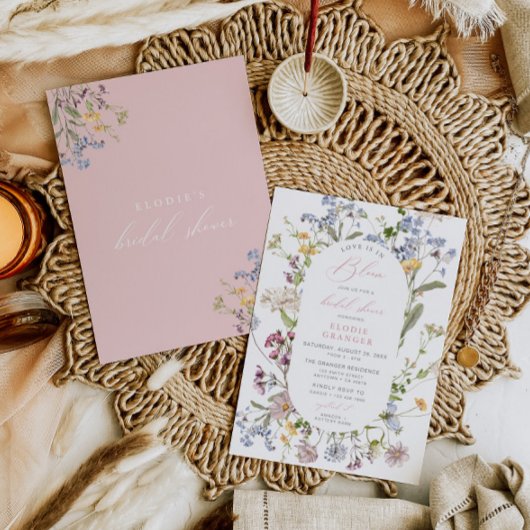 Liefde is in Bloom Wildflower Vrijgezellenfeest In Kaart