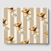 Liefde is in de lucht Bow Espresso Martini Bruidsf Gastenboek (Achterkant)