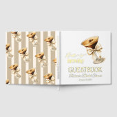 Liefde is in de lucht Bow Espresso Martini Bruidsf Gastenboek (Volledig)