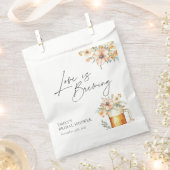 Liefde is in de Lucht Bruidsboeket Shower Bedankzakje (Geknipt)