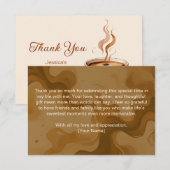 Liefde is in de lucht Bruidsfeest Dankkaart Bedankkaart (Voorkant / Achterkant)