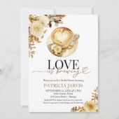 Liefde is in de lucht Bruidsfeest Kaart (Voorkant)