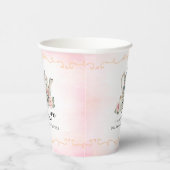 Liefde is in de lucht Bruidsfeest Theepartij Papieren Bekers (Rechts)