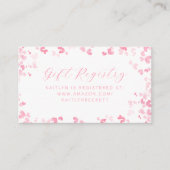 Liefde Is In De Lucht Valentijnsdag Bruidsuitnodig Informatiekaartje (Voorkant)