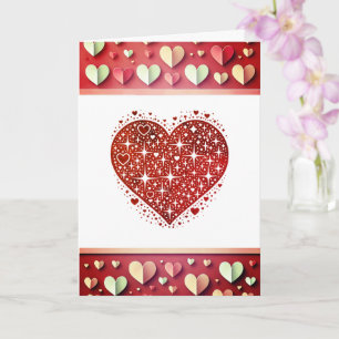 Liefde is in de lucht" Valentijnsdag Kaart