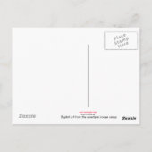 liefde is in het briefkaart (Achterkant)