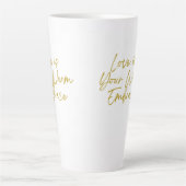 Liefde is je Warm Embrace Tall Latte Mok (Voorkant)