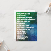 Liefde is kaart (Voorkant / Achterkant in situ)