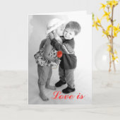 Liefde is kaart (Gele Bloem)