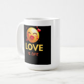 Liefde is leven mok (Voorkant links)