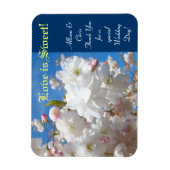 Liefde is lief! Weddenschappen Hartelijk dank Magneet (Verticaal)