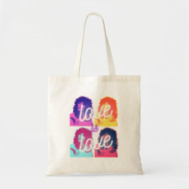 Liefde is liefde Cher LGBTQ Pride Month Canvas tas