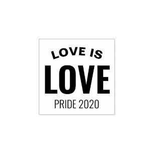 Liefde is liefde Gay Pride Custom Rubberstempel