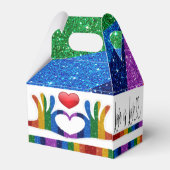 Liefde is Liefde Handen en Hart Favorietendoos Bedankdoosjes (Achterkant)