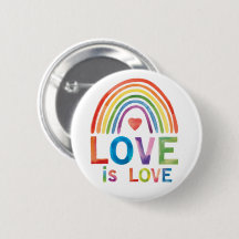 "Liefde Is Liefde" Helder Kleur Regenboog Gay Prid