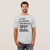 Liefde is liefde Klimaatverandering is echt T-shirt (Voorkant volledig)