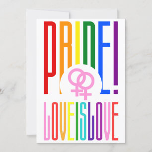 Liefde is Liefde Lesbische Pride LGBT Regenboog Te Kaart