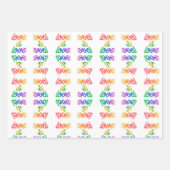 Liefde is liefde LGBT Inpakpapier Vel (Voorkant 3)