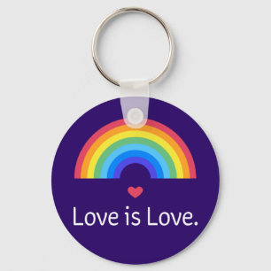 Liefde is liefde. LGBT+PRIDE. Queer. Sleutelhanger