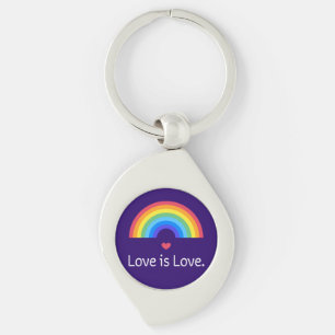 Liefde is liefde. LGBT+PRIDE. Queer. Sleutelhanger