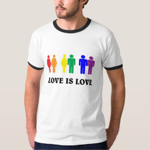 Liefde is liefde. LGBTQ T-shirt
