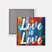 "Liefde is liefde" Magneet (Voorkant / Achterkant)