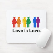 Liefde is liefde. muismat (Met muis)